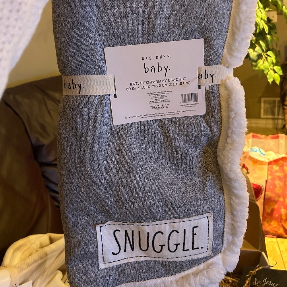 Rae Dunn Baby Blanket